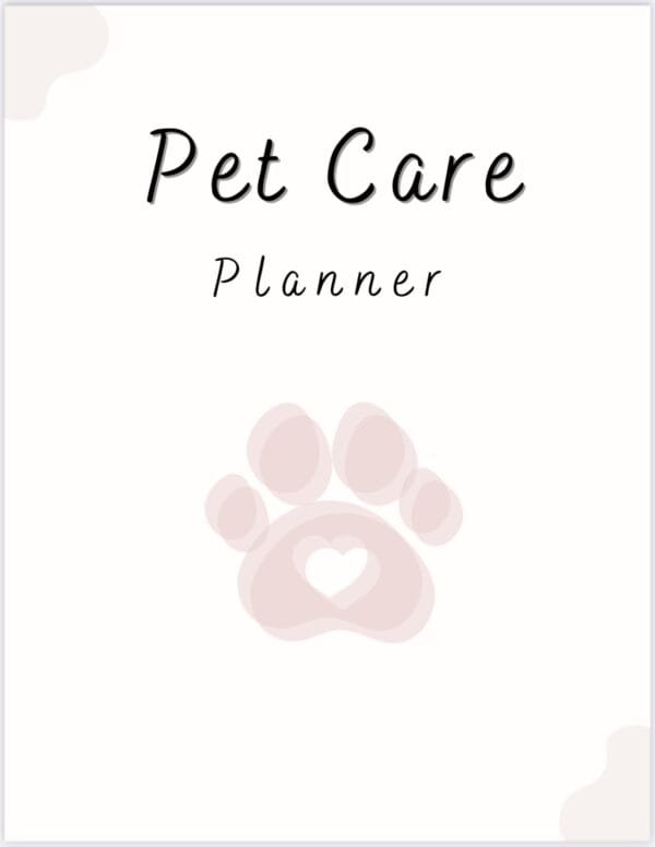 Pet Care Planner