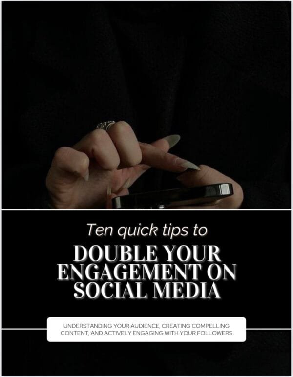 Double Your Engagement On Social Media Planner